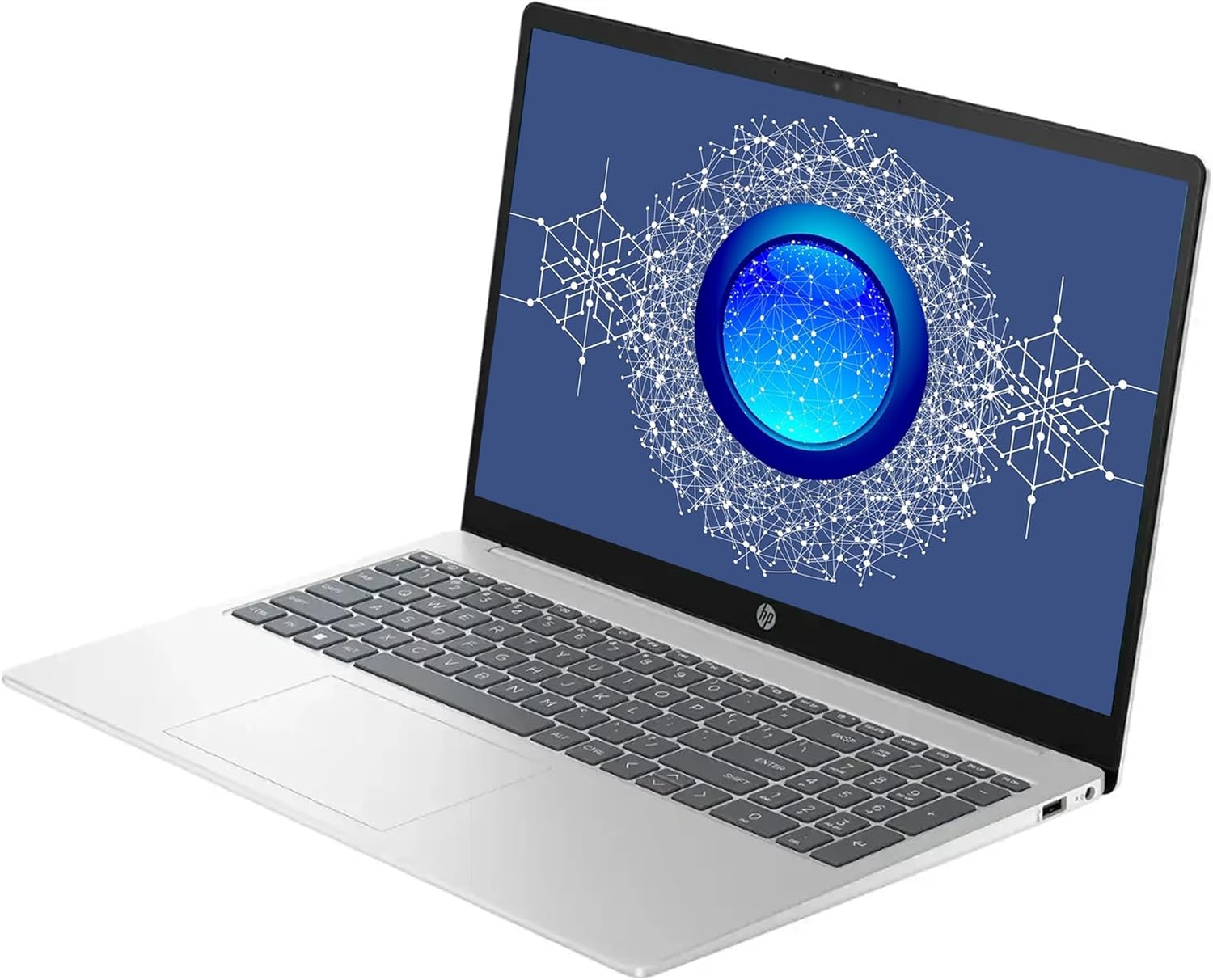 — FD0230WM Touchscreen Laptop silver side