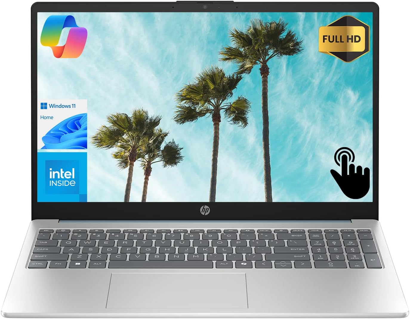 — FD0130WM Touchscreen silver front