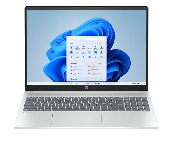  — AF1055 AI Laptop silver front